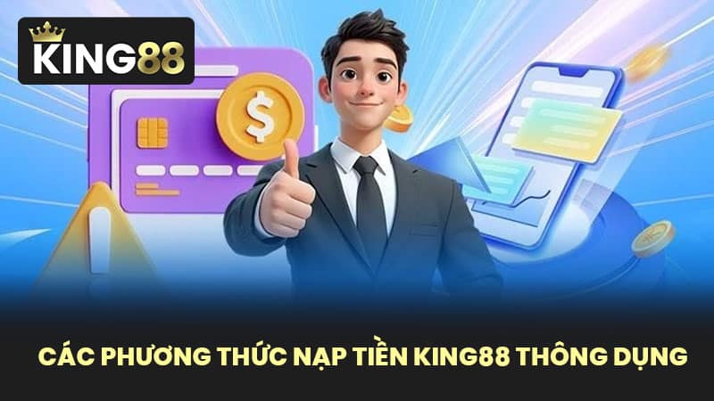 Các Phương Thức Nạp Tiền KING88 Thông Dụng