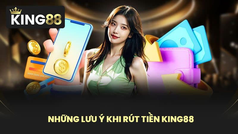 Những lưu ý khi rút tiền KING88