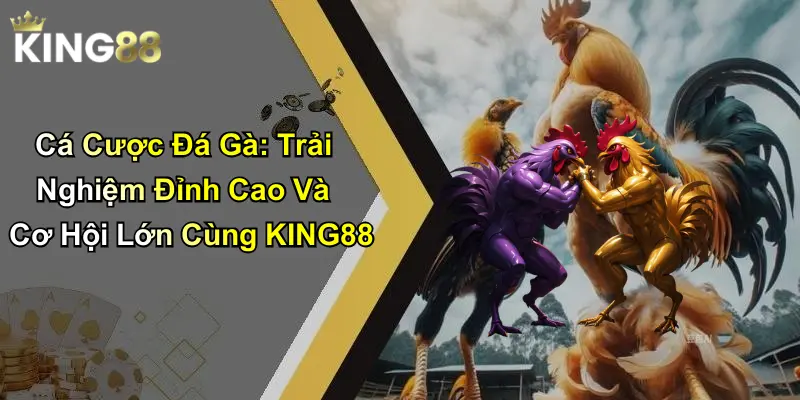 Cá Cược Đá Gà: Trải Nghiệm Đỉnh Cao Và Cơ Hội Lớn Cùng KING88