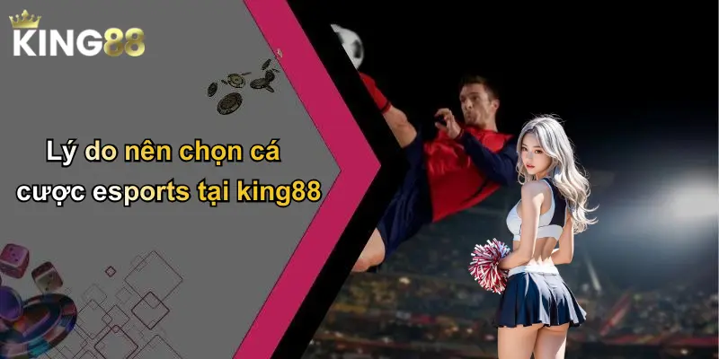 Lý do nên chọn cá cược esports tại king88