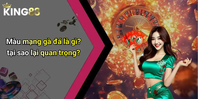 Màu mạng gà đá là gì? tại sao lại quan trọng?